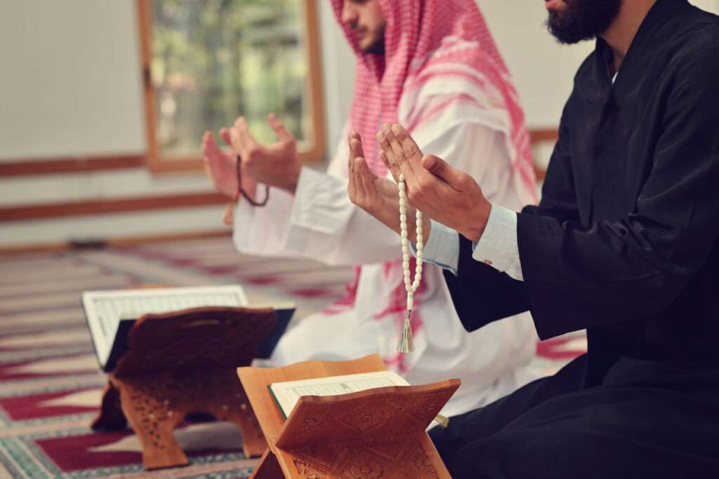 Zum Islam konvertiert